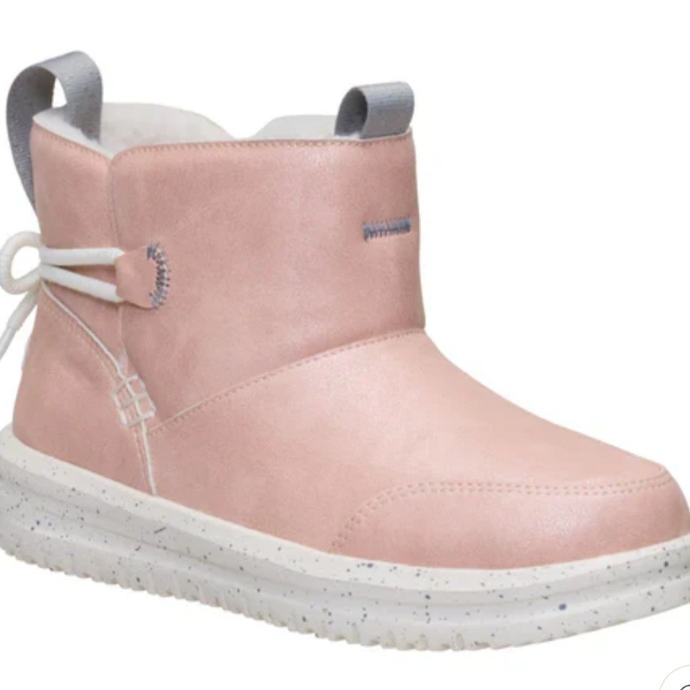 Hey Dude Pink Ankle Booties